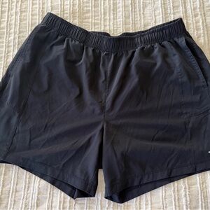bcg Black Women's Athletic Shorts with Elastic Waist